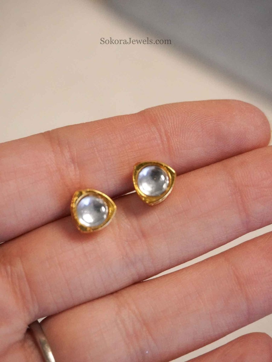 Tiny Kundan Tops - SOKORA JEWELSTiny Kundan Tops