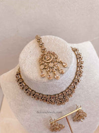 V - shape Diamante Set - SOKORA JEWELSV - shape Diamante SetNECKLACE SETS