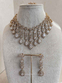 Vine Drop Diamante Set - SOKORA JEWELSVine Drop Diamante SetNECKLACE SETS