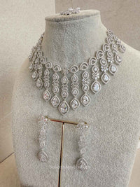 Vine Drop Diamante Set - SOKORA JEWELSVine Drop Diamante SetNECKLACE SETS