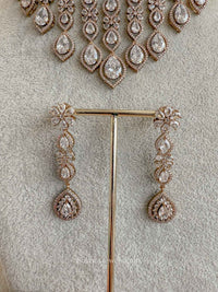 Vine Drop Diamante Set - SOKORA JEWELSVine Drop Diamante SetNECKLACE SETS