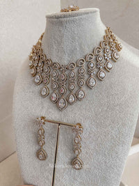 Vine Drop Diamante Set - SOKORA JEWELSVine Drop Diamante SetNECKLACE SETS