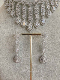 Vine Drop Diamante Set - SOKORA JEWELSVine Drop Diamante SetNECKLACE SETS