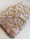 Vine Leaf Embellished Clutch Bag - 5 Colour options - SOKORA JEWELSVine Leaf Embellished Clutch Bag - 5 Colour options
