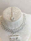Vines Drop Antique Diamante Set - SOKORA JEWELSVines Drop Antique Diamante SetNECKLACE SETS