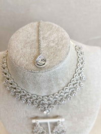 Vines Drop Antique Diamante Set - SOKORA JEWELSVines Drop Antique Diamante SetNECKLACE SETS