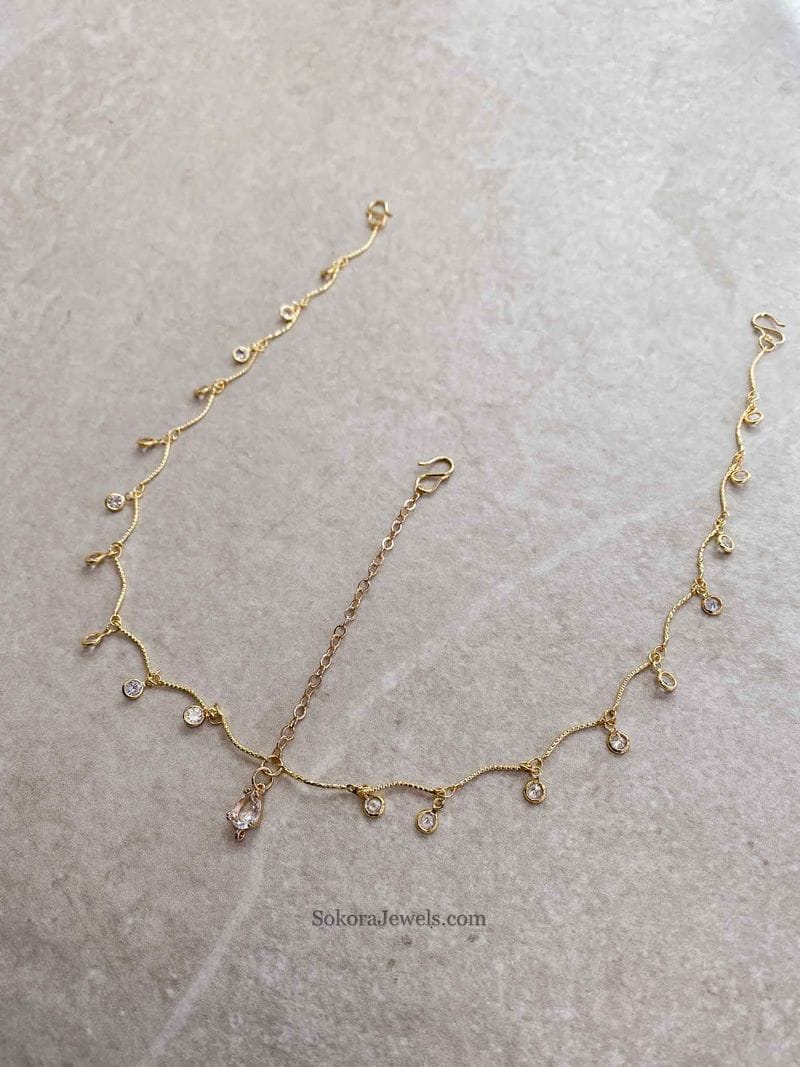 Viola Simple Head Chain - SOKORA JEWELSViola Simple Head Chain