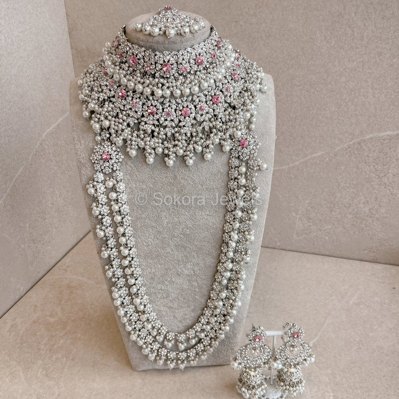 Yasmeen Bridal Necklace set – SOKORA JEWELS