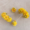 Yellow Floral Hand Pieces - SOKORA JEWELSYellow Floral Hand Pieces