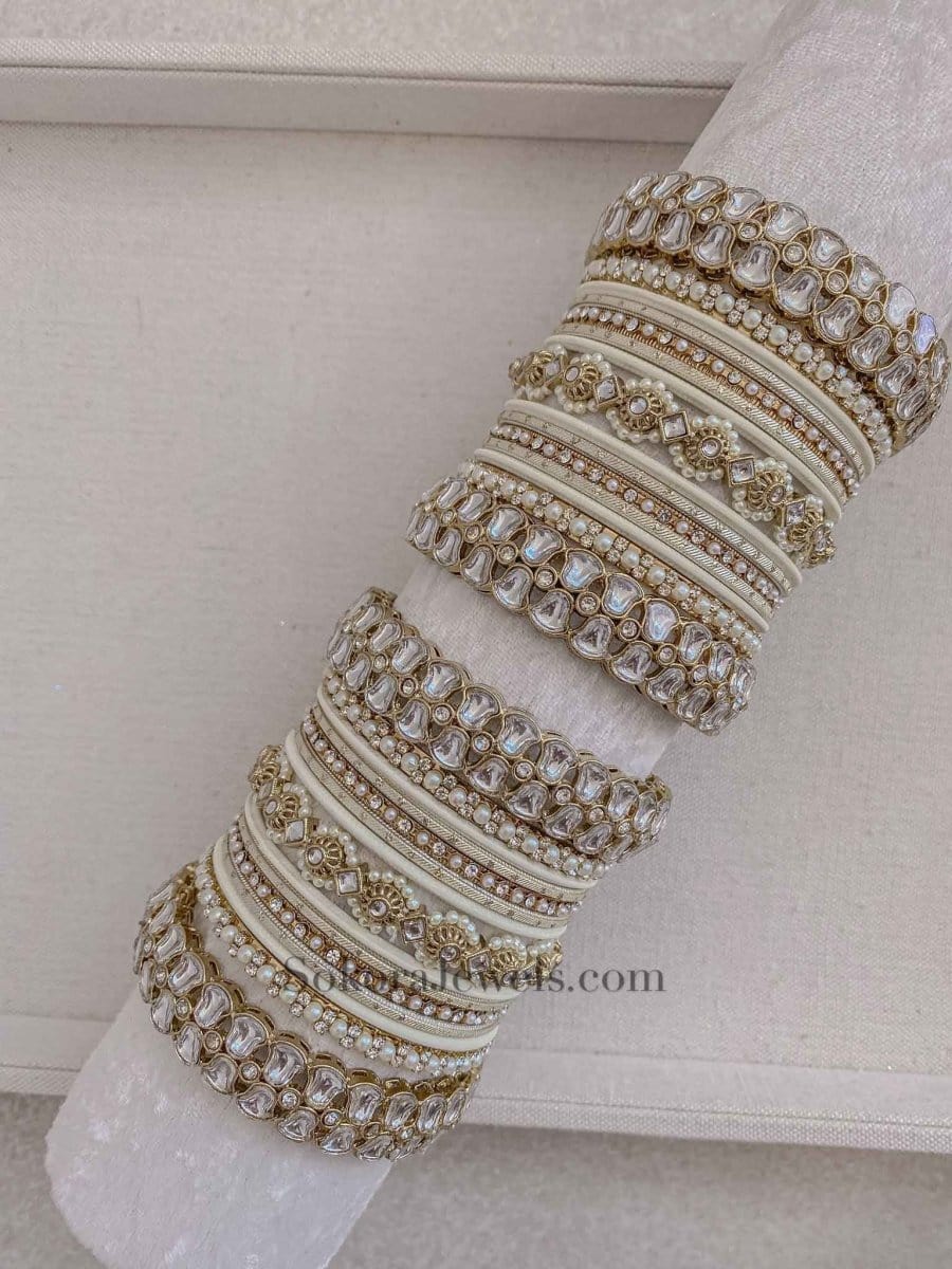 Zaina Bangle Set - 2 Colour Options - SOKORA JEWELSZaina Bangle Set - 2 Colour OptionsBANGLES