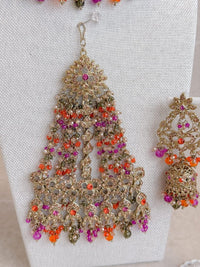Zeba Bridal Set - Multicolour - SOKORA JEWELSZeba Bridal Set - Multicolournecklace sets