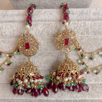 Zeenat Bridal Set - SOKORA JEWELSZeenat Bridal Set