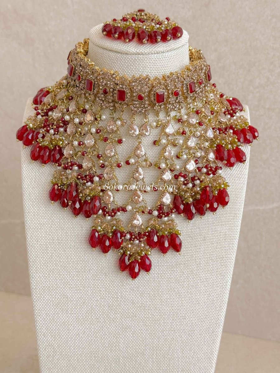 Zeenat Bridal Set - SOKORA JEWELSZeenat Bridal Set