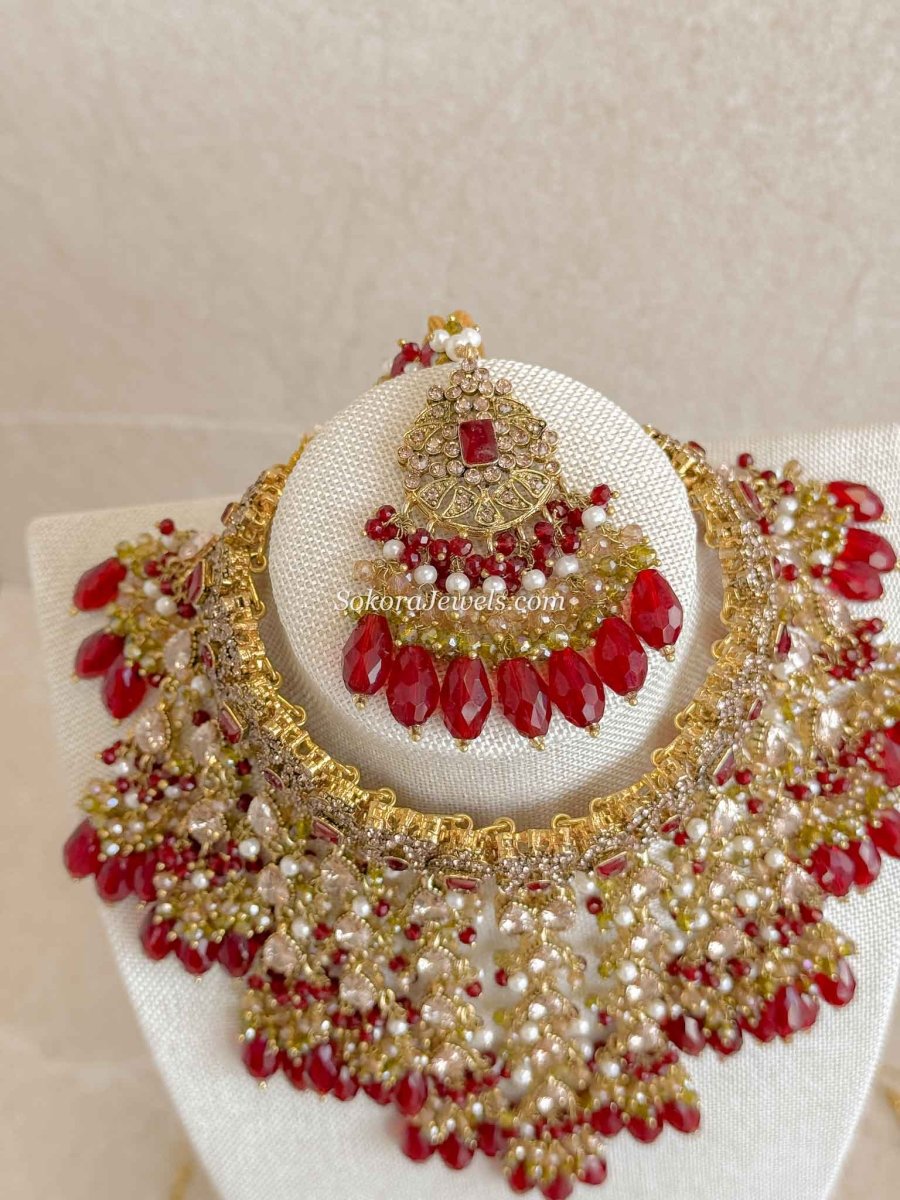 Zeenat Bridal Set - SOKORA JEWELSZeenat Bridal Set