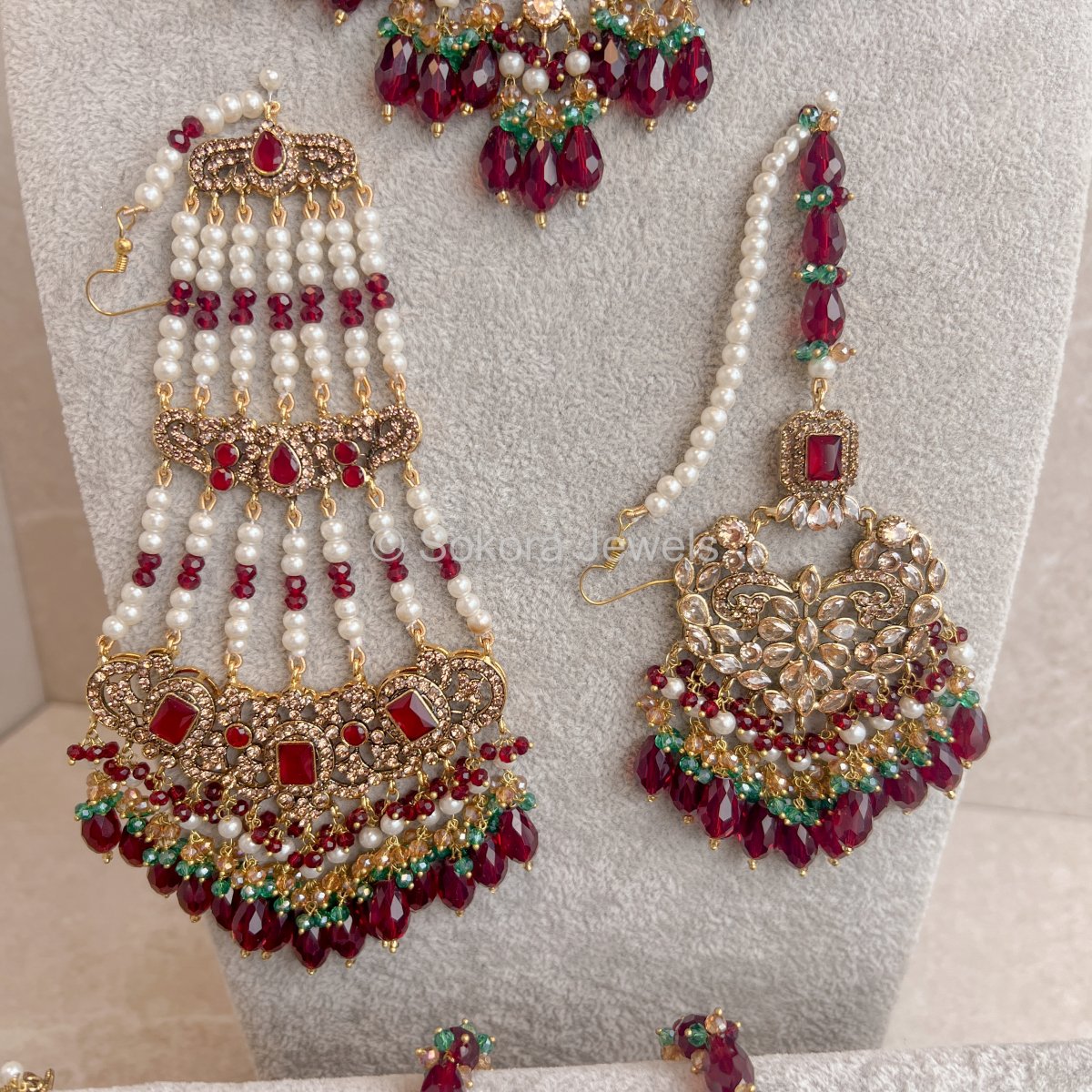 Zeenat Bridal Set - SOKORA JEWELSZeenat Bridal Set