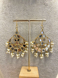 Zenab Statement Kundan Choker - Mirror - SOKORA JEWELSZenab Statement Kundan Choker - MirrorNECKLACE SETS