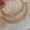 Faux Kundan Anklets