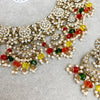 Afsheen Necklace set - Multicolour - SOKORA JEWELSAfsheen Necklace set - Multicolour