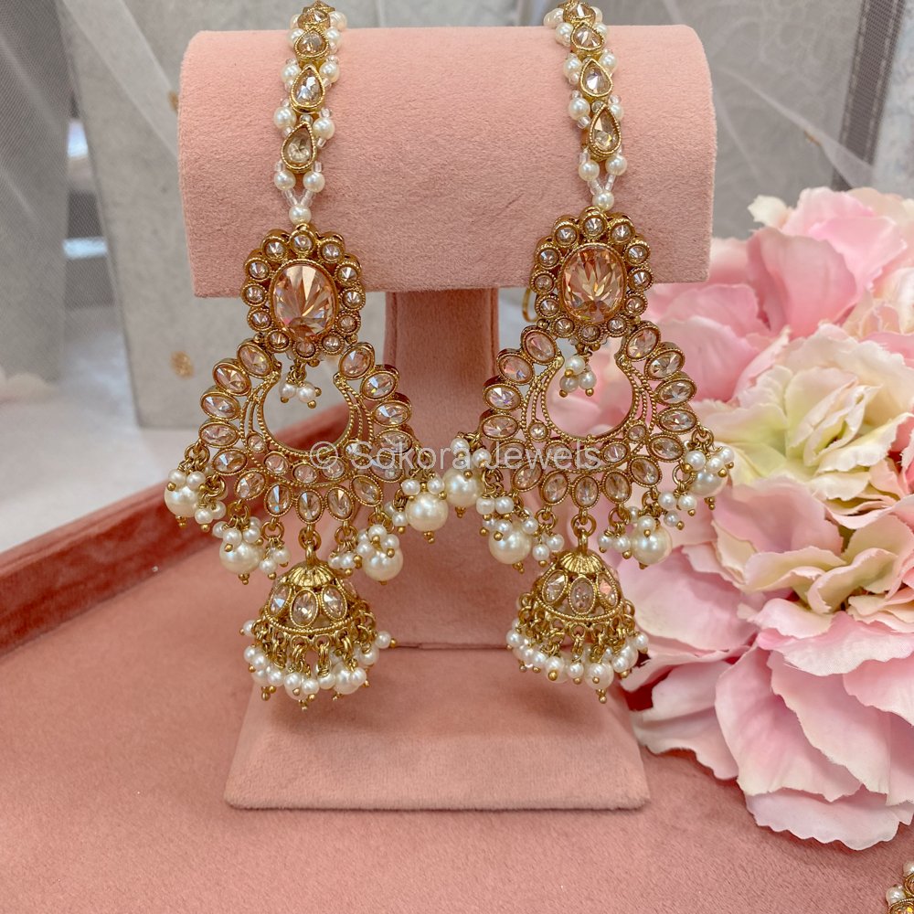 Flipkart.com - Buy Flavo jhumki earrings Long for women traditional,earring  jhumka dangle heavy pearls Alloy Jhumki Earring Online at Best Prices in  India