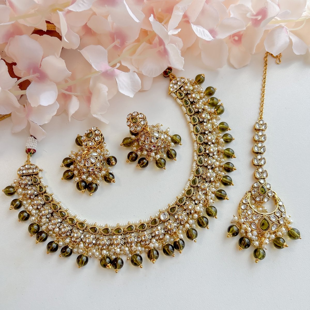 Kundan sale jewellery artificial