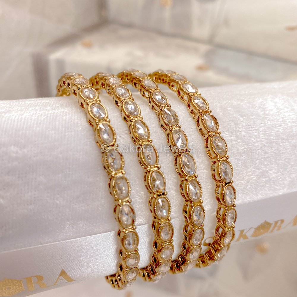 Rose Gold Anika Silver Bracelet For College Girls - Gem O Sparkle