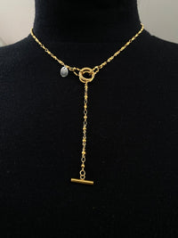 Aniyah Chain Drop Necklace - SOKORA JEWELSAniyah Chain Drop Necklace