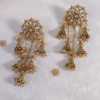 Anmol Earrings - Golden - SOKORA JEWELSAnmol Earrings - Golden