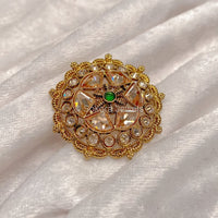 Antique Floral Ring - Green - SOKORA JEWELSAntique Floral Ring - GreenRING