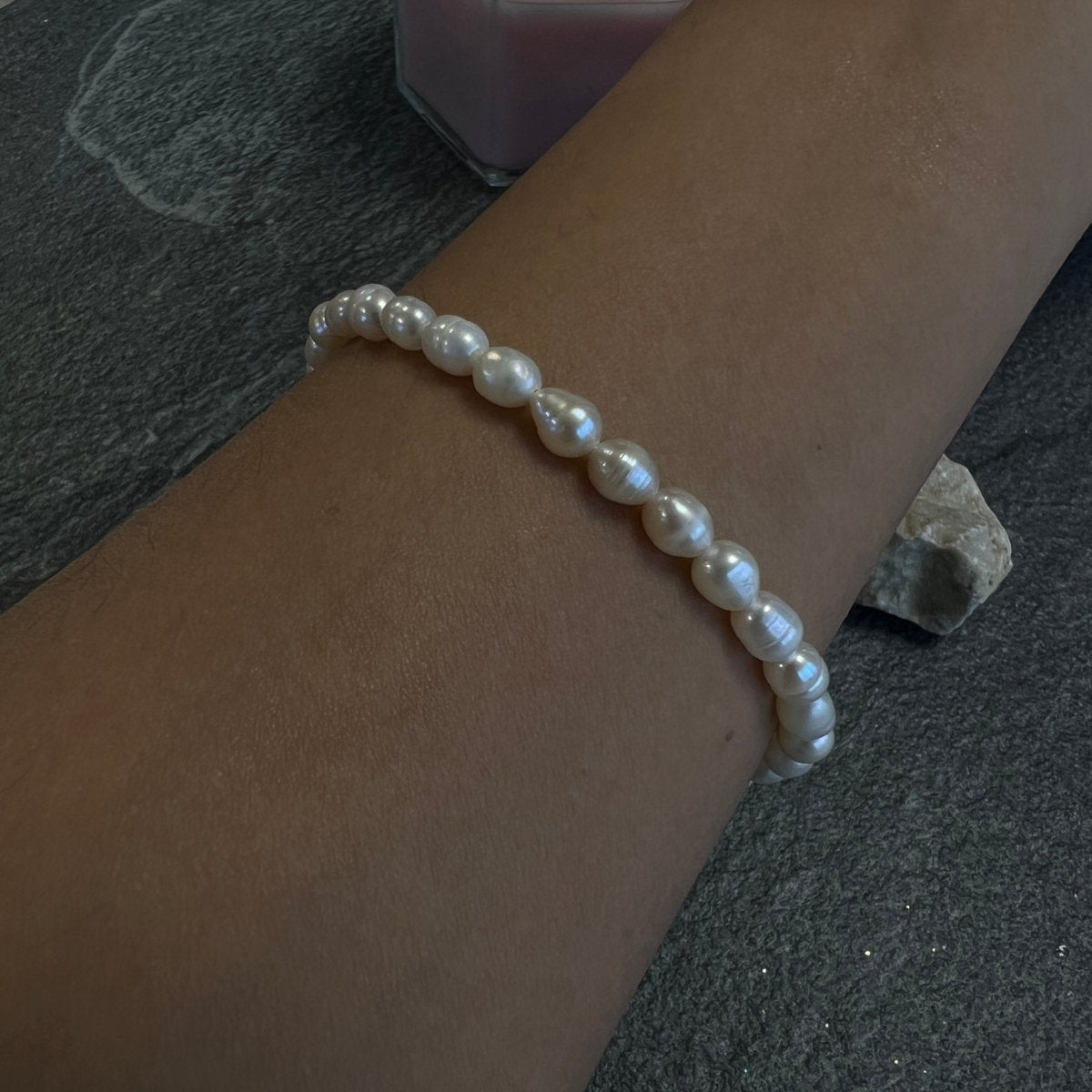 Arielle Pearl Bead Bracelet - SOKORA JEWELSArielle Pearl Bead Bracelet