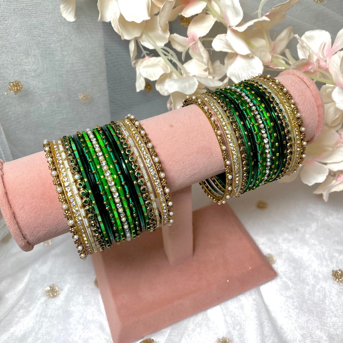 Bridal deals jhumka bangles