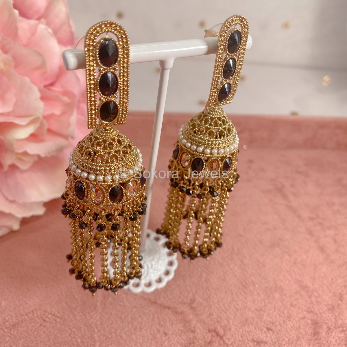 Gold Jhumka Earrings in Delhi at best price by Gold & Silverkings Pvt Ltd -  Justdial