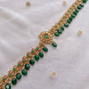 Bright Gold Sheeshpatti - Green - SOKORA JEWELSBright Gold Sheeshpatti - Green