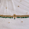 Bright Gold Sheeshpatti - Green - SOKORA JEWELSBright Gold Sheeshpatti - Green