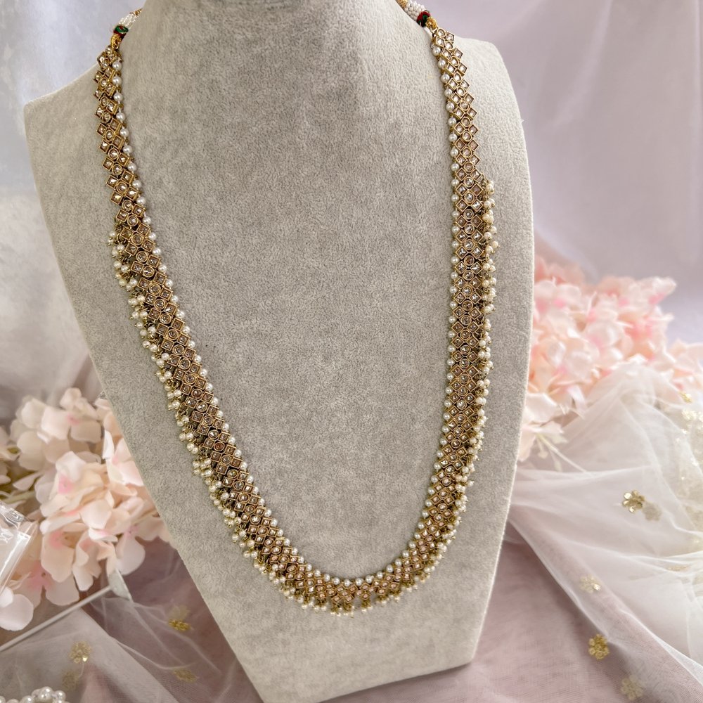 Mala on sale gold necklace