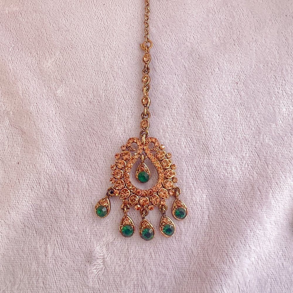 Crystal Tikka - Green - SOKORA JEWELSCrystal Tikka - Green