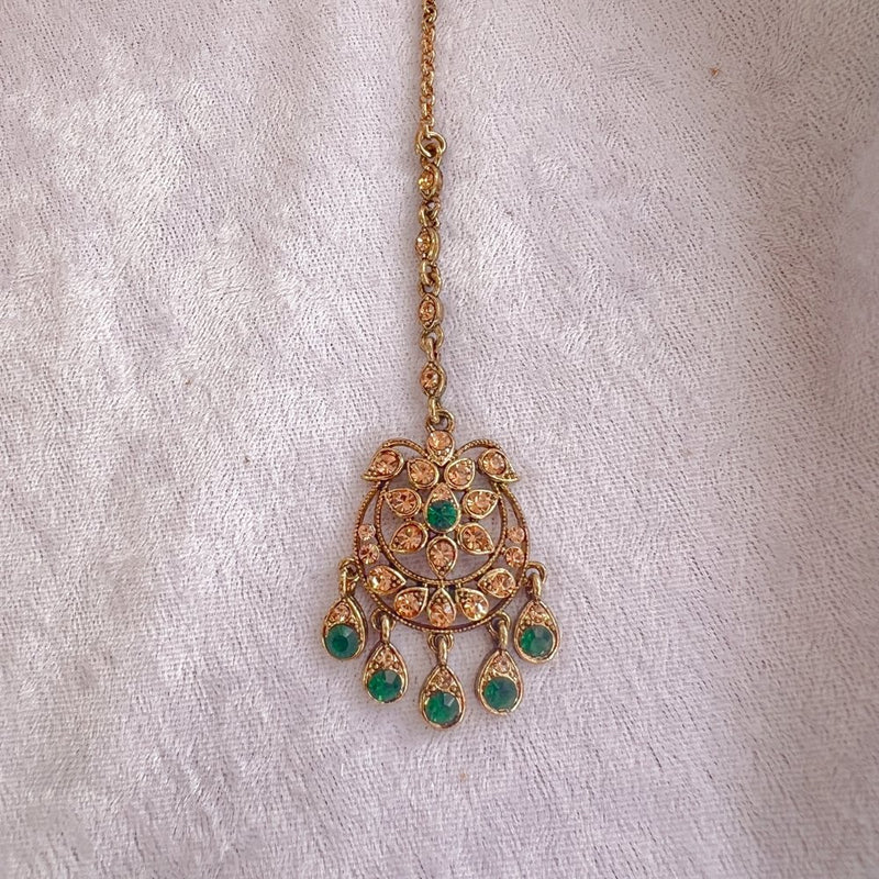 Crystal Tikka - Green - SOKORA JEWELSCrystal Tikka - Green