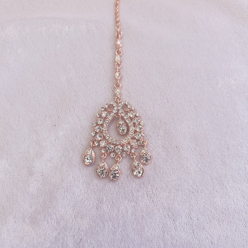 Crystal Tikka - Rose Gold - SOKORA JEWELSCrystal Tikka - Rose Gold