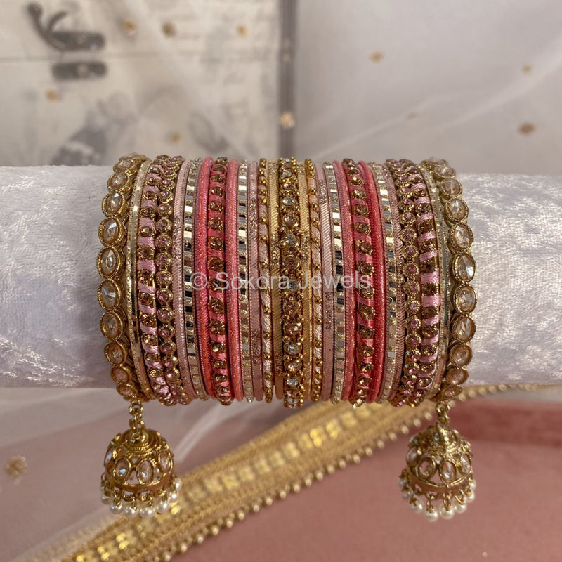Enchanted Collection - Pretty Pinks - SOKORA JEWELSEnchanted Collection - Pretty PinksBANGLES