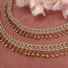 Extra Long Length Bell Anklets - Clear - SOKORA JEWELSExtra Long Length Bell Anklets - Clear