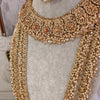 Farhaa Bridal Necklace set - Golden - SOKORA JEWELSFarhaa Bridal Necklace set - Golden