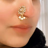 Floral Gold Nose ring - SOKORA JEWELSFloral Gold Nose ring