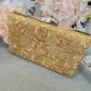 Gold Floral Clutch Bag - SOKORA JEWELSGold Floral Clutch Bag