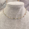 Gold plated Tourmaline Necklace - SOKORA JEWELSGold plated Tourmaline NecklaceChoker Sets
