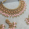 Hawwa Necklace set - Pink - SOKORA JEWELSHawwa Necklace set - Pink
