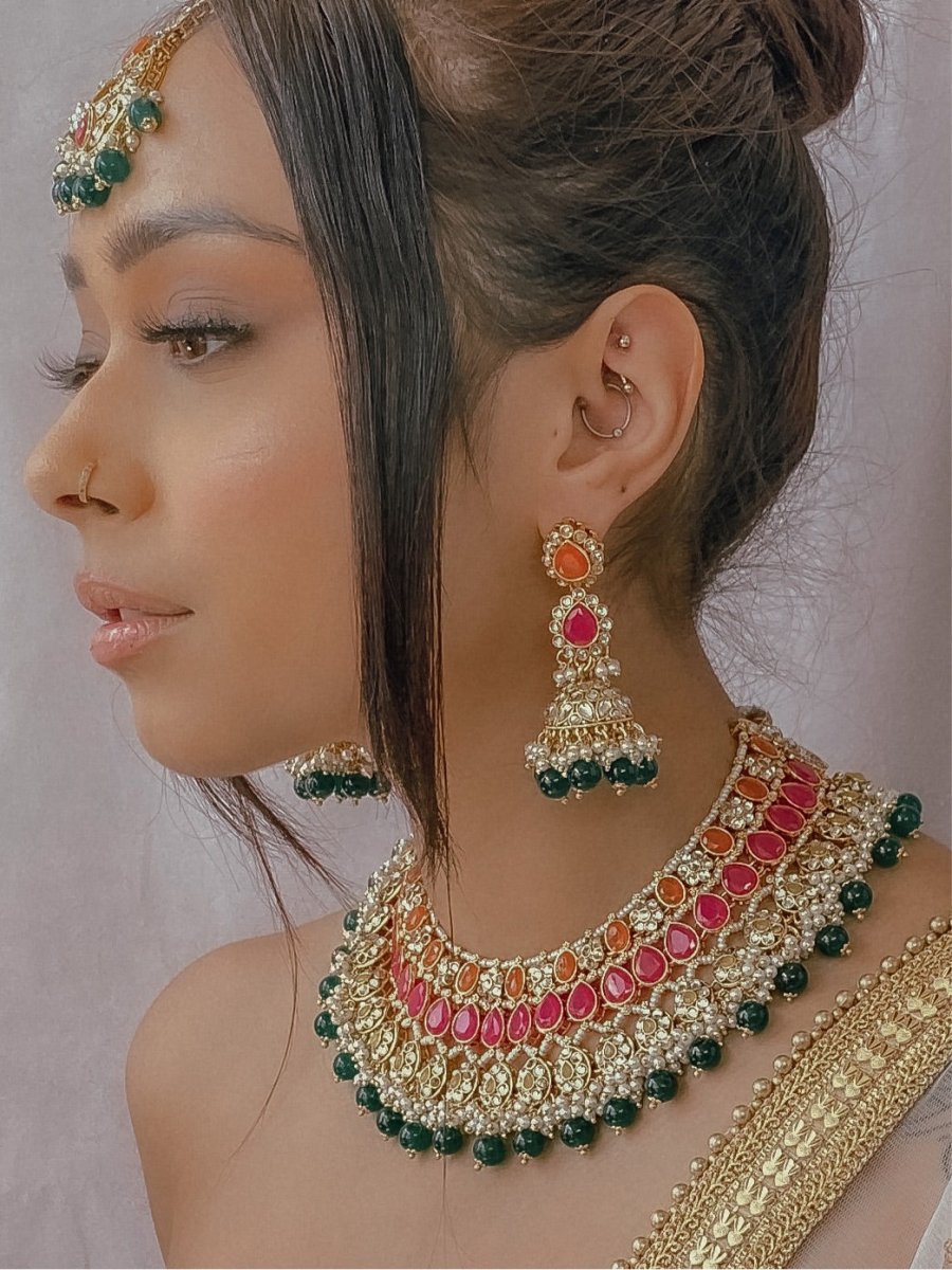 Kundan jewellery online myntra