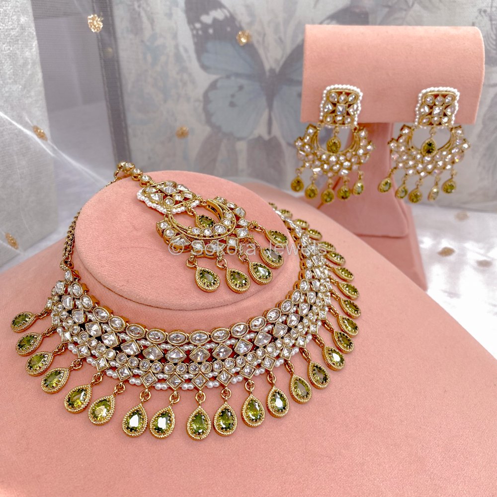 Indian Wedding Jewelry Pakistani Wedding Jewellery Kundan Necklace Set  Bridal Necklace Set Bridal Jewelry Bridal Jewellery - Etsy