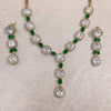 Kundan Necklace set - Green - SOKORA JEWELSKundan Necklace set - GreenNECKLACE SETS