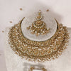 Lalita Double Bridal Necklace Set - Golden - SOKORA JEWELSLalita Double Bridal Necklace Set - Goldennecklace sets