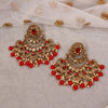 Leela Antique Gold Earrings - SOKORA JEWELSLeela Antique Gold Earrings