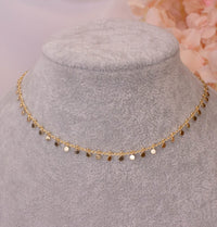 Liyana Gold plated Necklace - SOKORA JEWELSLiyana Gold plated NecklaceChoker Sets